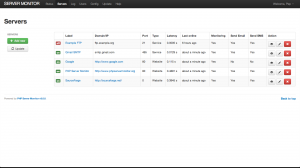 Monitoring tool iranicaserver