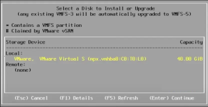 هارد دیسک برای VMware سرور اختصاصی