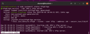 اجرای سرور TFTP