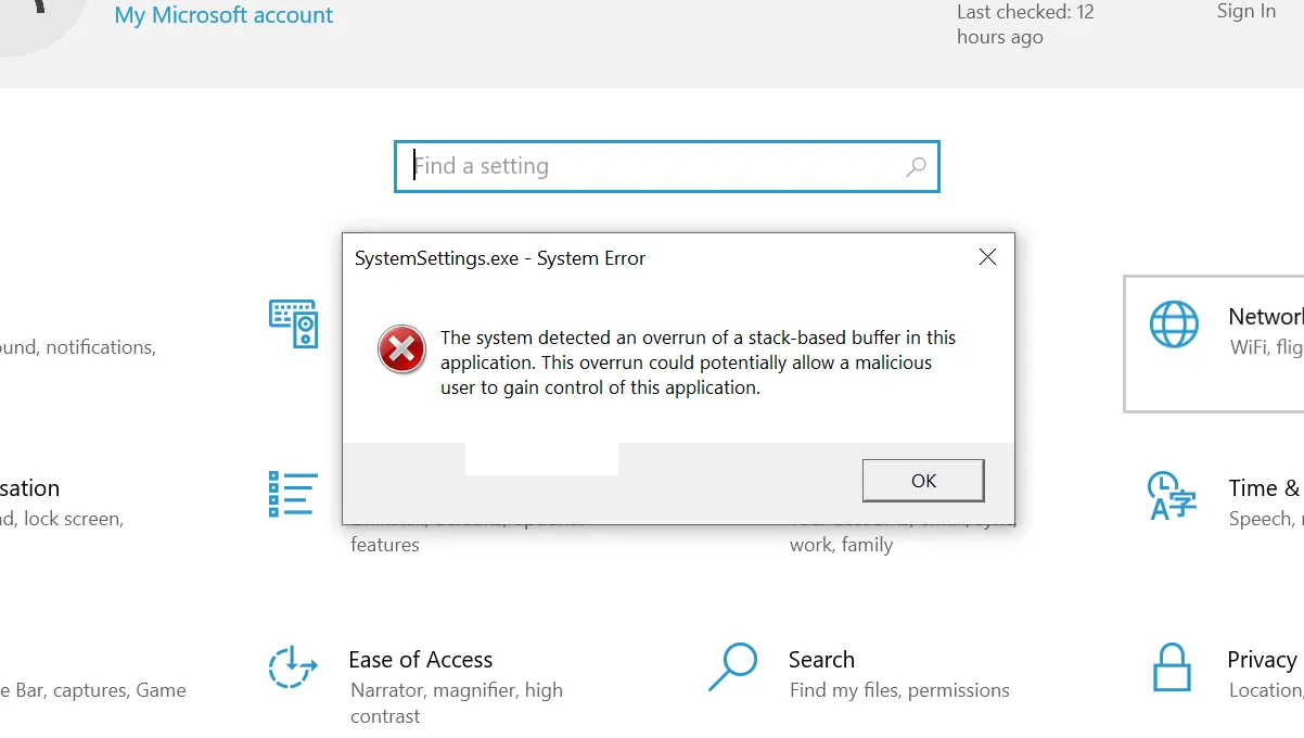 How To Fix Systemsettings Exe Application Error In Windows 10 - Vrogue