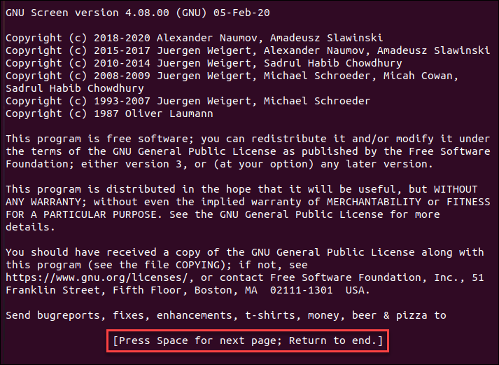 نحوه نصب و استفاده از ابزار screen در سرور مجازی لینوکس ایرانیکا سرور