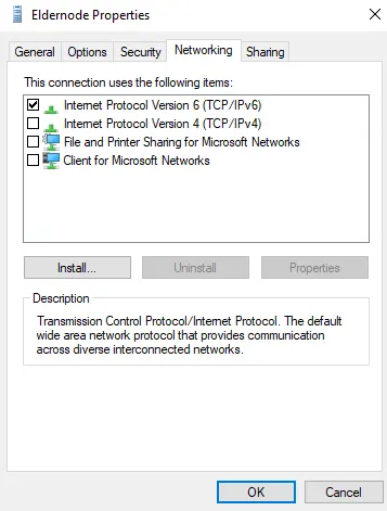IPv6 ویندوز سرور 2022