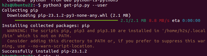 PIP را بدون SUDO در لینوکس نصب کنید
